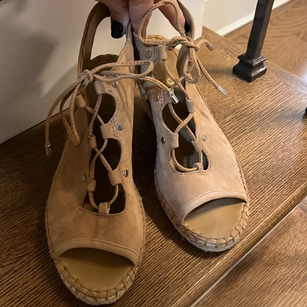 FrancoSarto Lace up Wedges